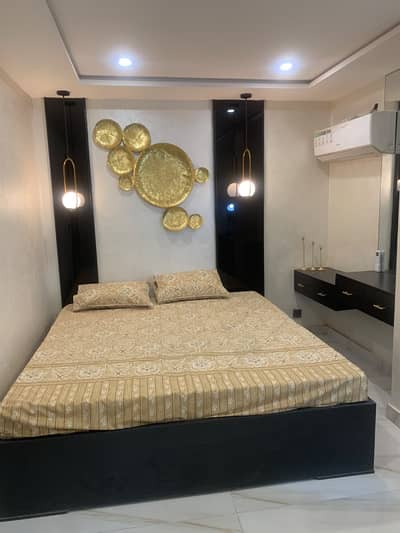 One Bed Apperment Full Furnished For Rant Nishter Block Bahria Town Lahore