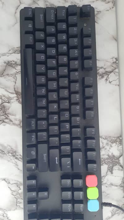 Amoi 100% Gaming Mechanical Keyboard || RGB || Negotiable