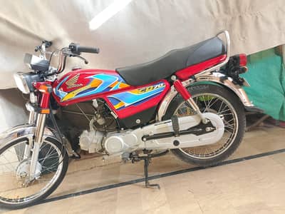 honda CD 70 mint condition