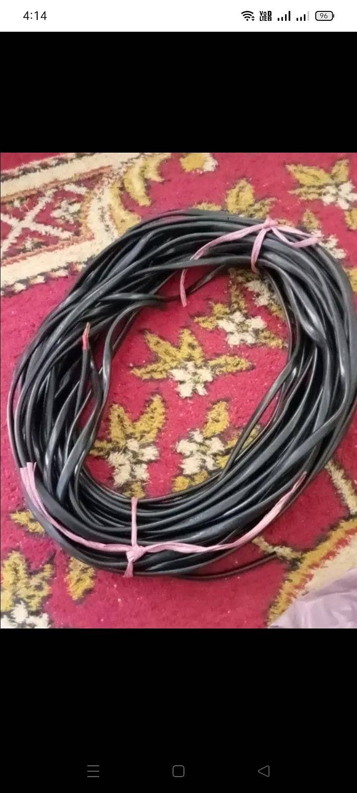 Electric wire 2 core. 2