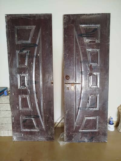 2 Wooden Doors for sale