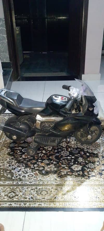 Boys chargeable motor cycle