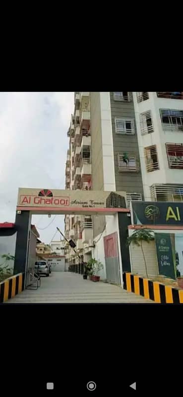 SECTOR 11/A BEAUTIFUL ONE BED LOUNGE AL GHAFOOR ATRIUM NORTH KARACHI