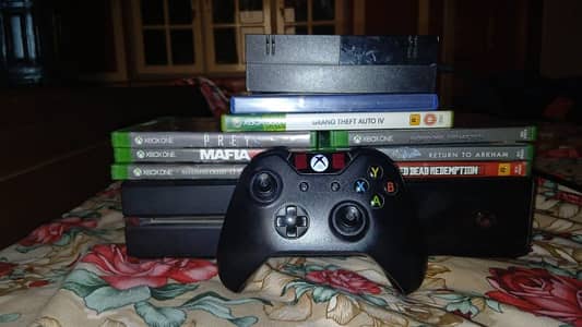Xbox One 500GB + Original Controller + 12 Games