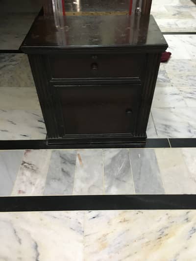 Wooden Bed Used Condition