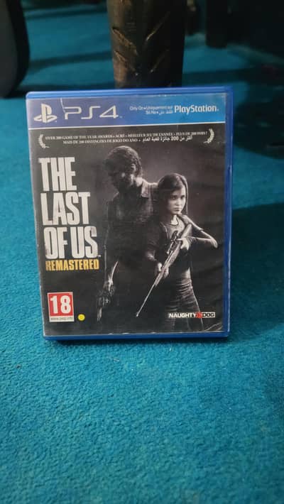 PS4 THE LAST OF US DVD