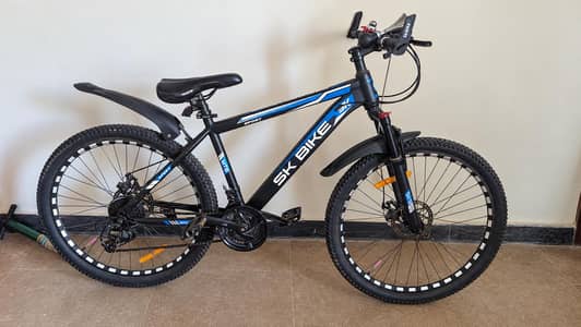 SK Bike Mountain Bicycle | Disc Brakes | Front Suspension | Gears