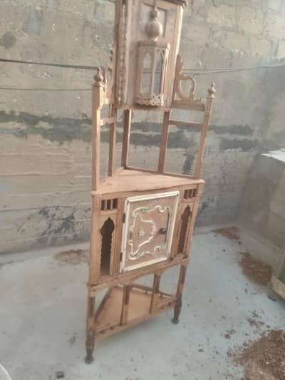 corner set wood burma teak (saagwan wood)