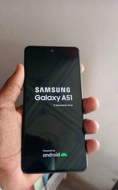 Samsung A51 with box dual sim exchange possible