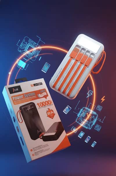 J-Cell - Portable Power Bank 10000 mAh