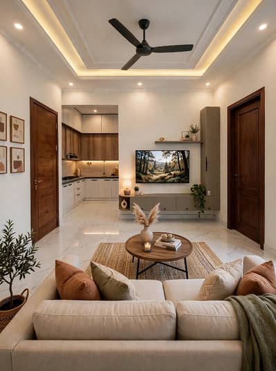 2 Bed DD Flat For Sale In Pakideal Society Scheme 33 Near Malir Cantt & Karachi Airport