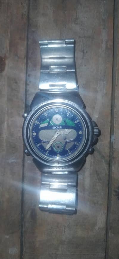 SECTOR SOLAR ANALOGUE + DIGITAL WATCH