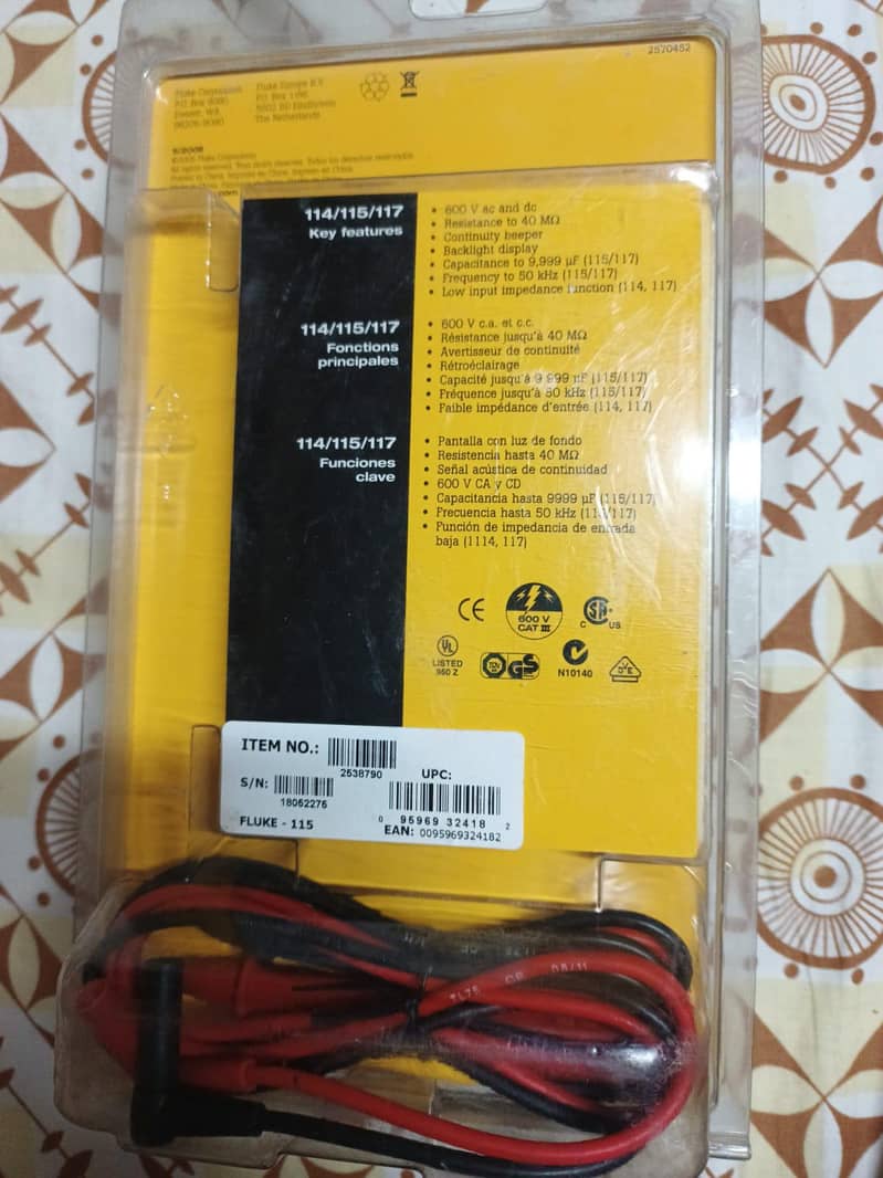 fluke multi meter 1