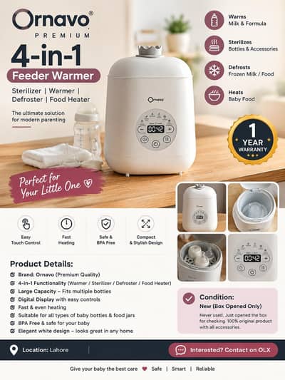 ornavo premium 4 in 1 steri warmer