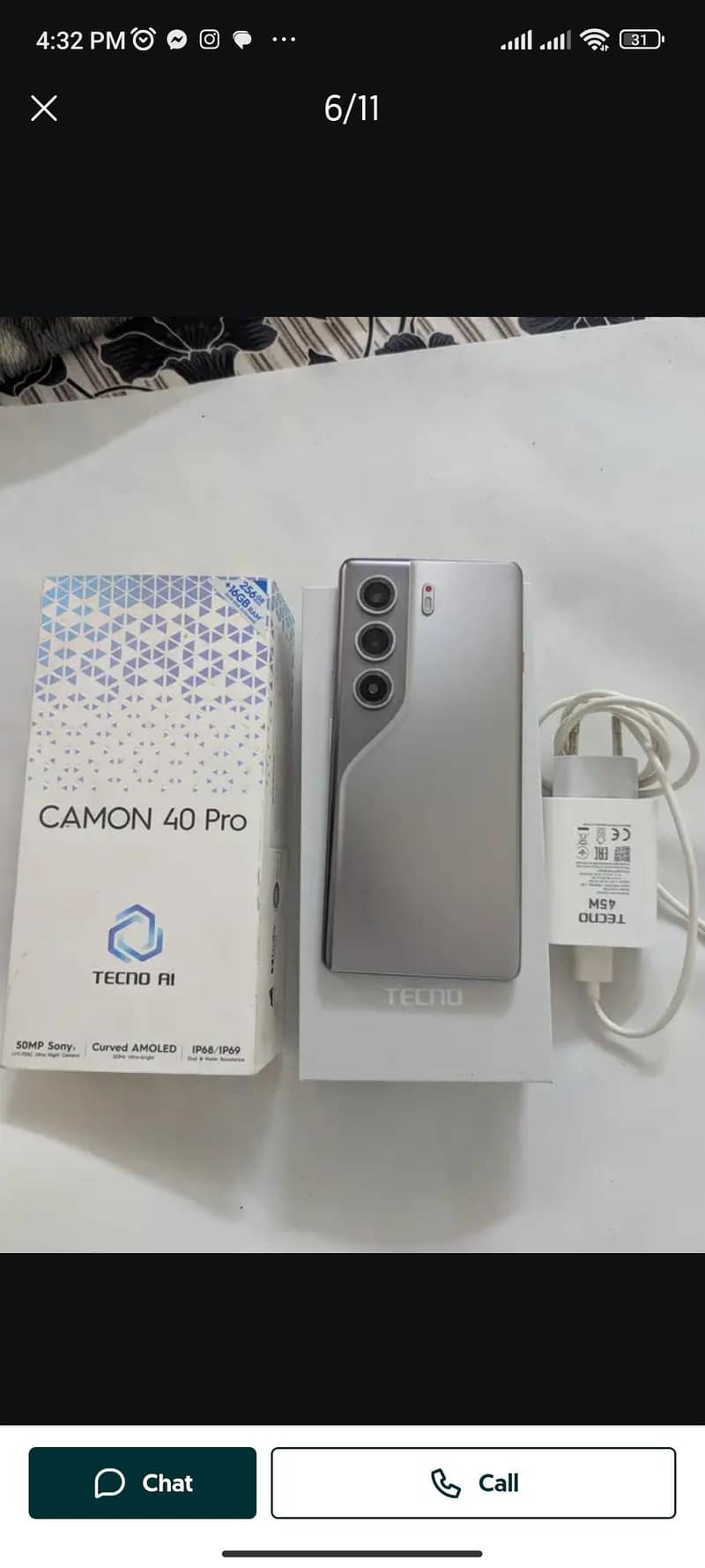 Tecno CAMON 40 Pro 8/256 1