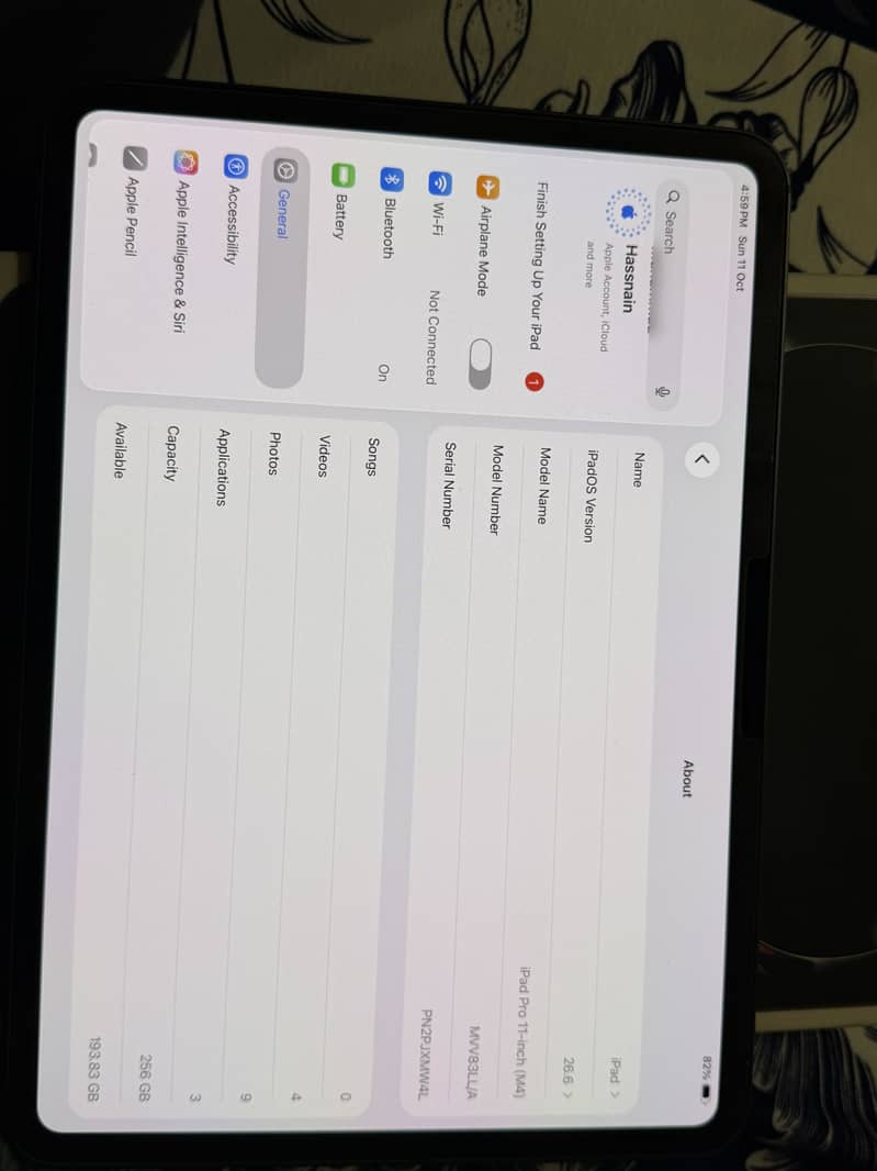 Ipad pro m4 11inch 3