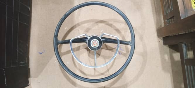 Morris oxford 1967 original steering wheel antique