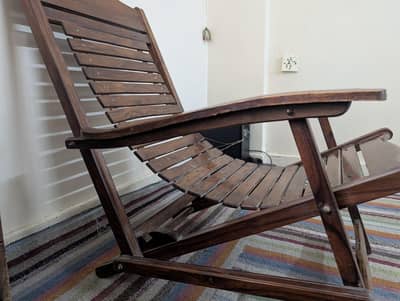 wooden easy chair , relaxing chair, lounge chair