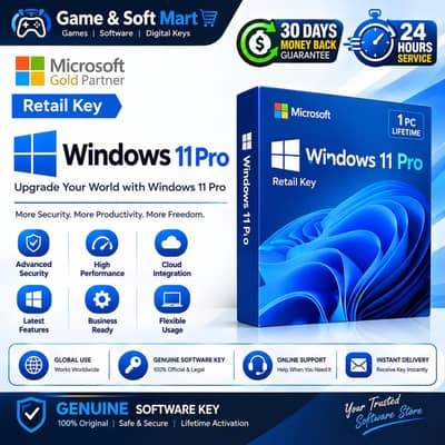 Windows 11 pro / Ms office All Windows & Ms office available