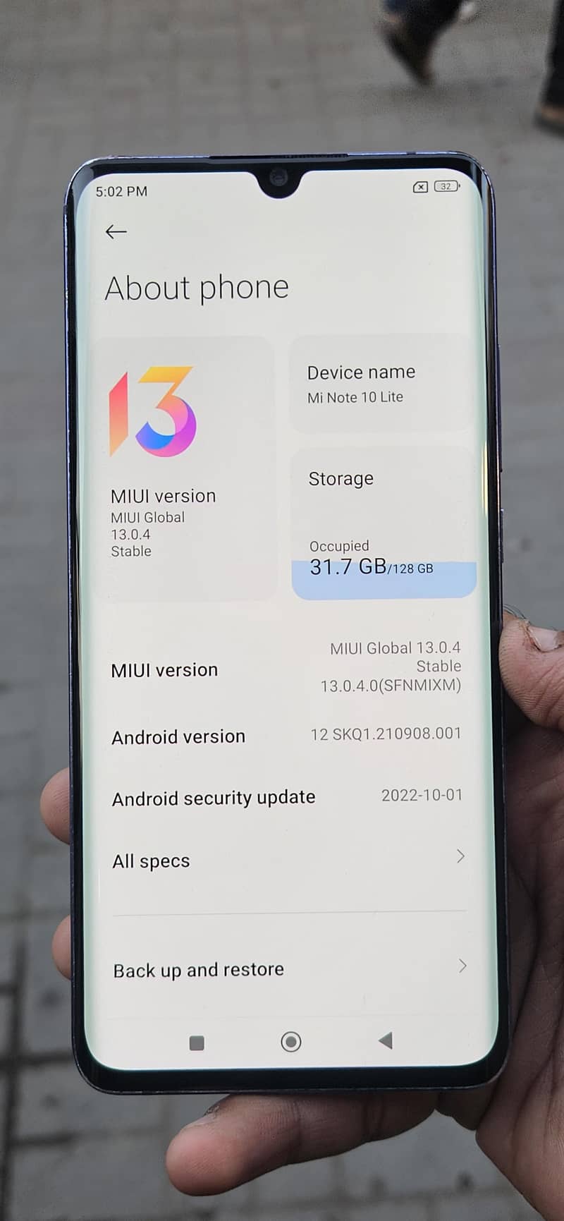 Xiaomi Mi Note 10 Lite 2