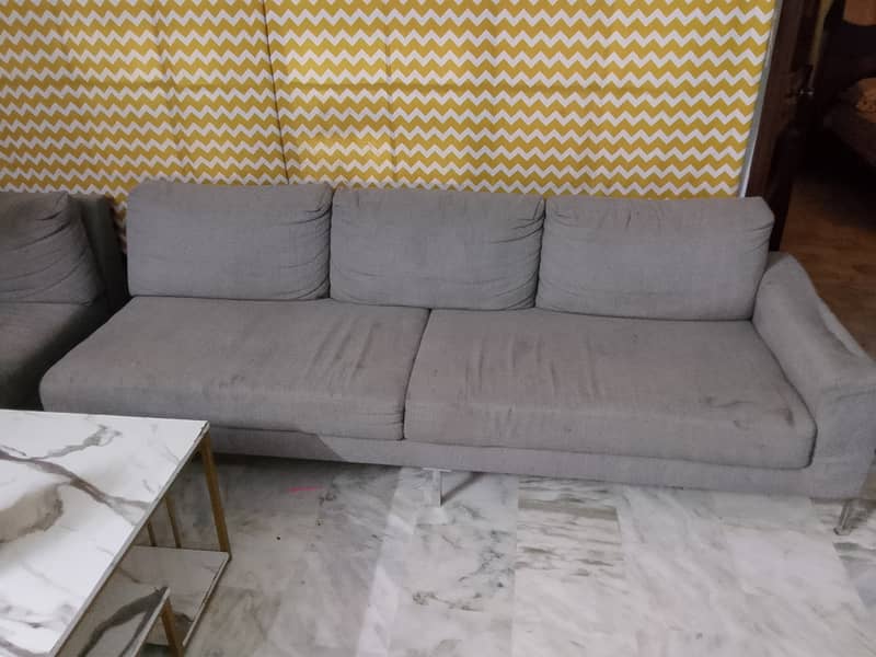 Sofa with side table 6