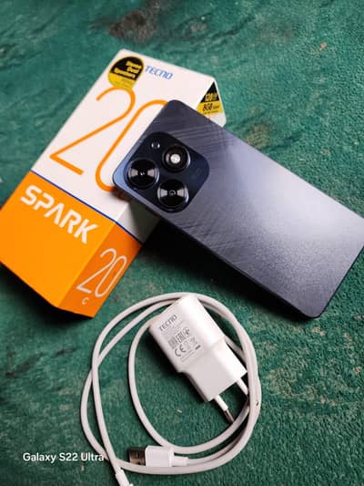 Tecno Spark 20C All to all ok 10/10 pta approved complete set 8/128
