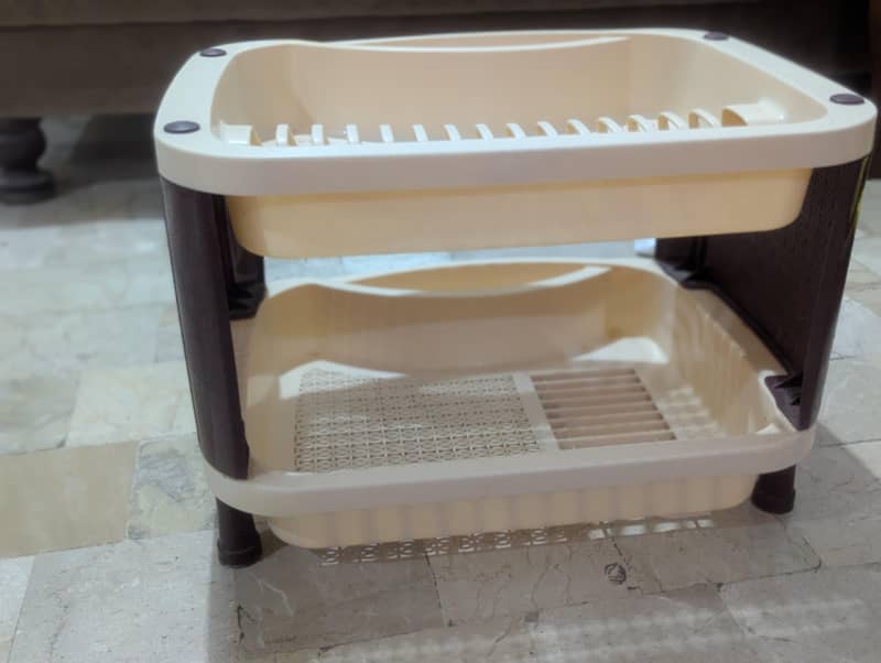 double portion plate rack 2