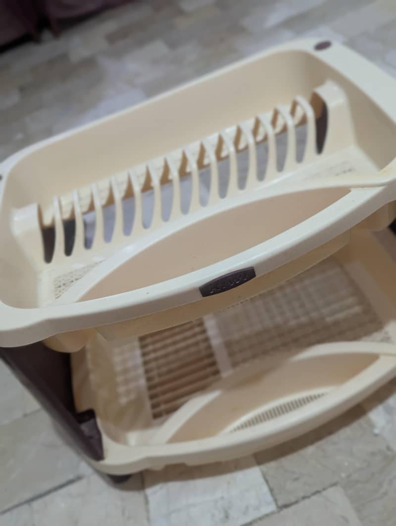 double portion plate rack 3