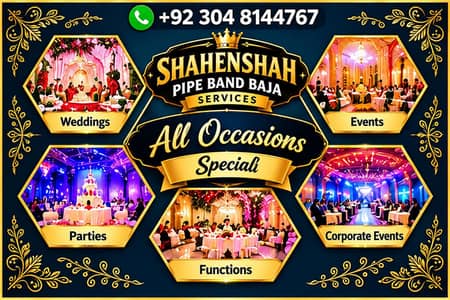 Dhool Services,Qawali Night,Band Baja,Foji Pipe Band,Brass Band