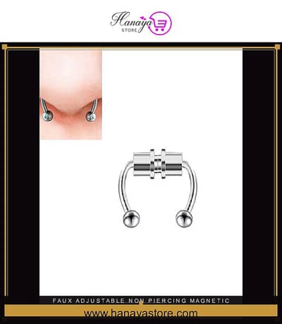 Non Piercing Clip-on Nose Pin Nath - Nostril Jewelry (10 Designs)