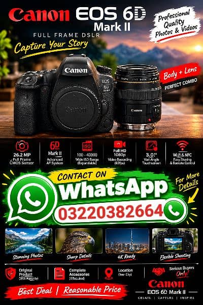 Canon Eos 6D Mark 2 0