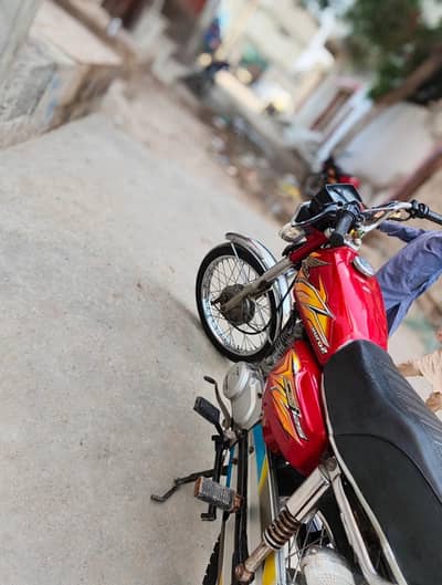 Honda cg 125 2021 model Karachi number