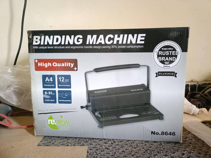 Spiral Binding Machine 0