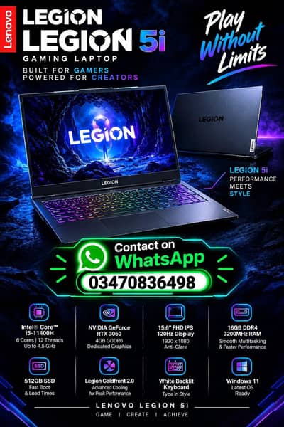 Lenovo legion 5i Gaming Laptop