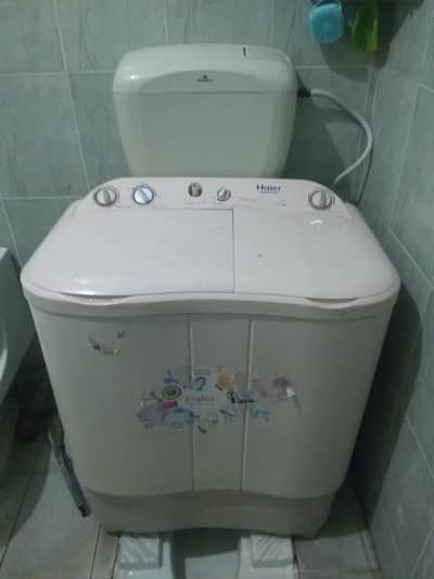 Haier washing machine & dryer