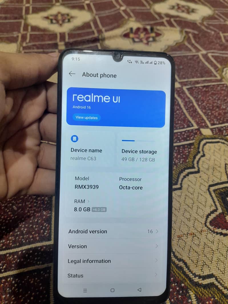 Realme C63 3