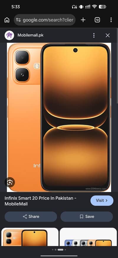 Infinix smart 20