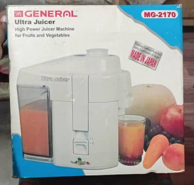 General Ultra Juicer MG-2170 — Made in Japan