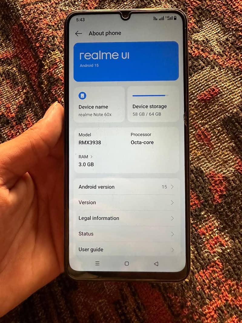 Realme Note 60x 2