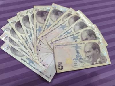 Turkish liras