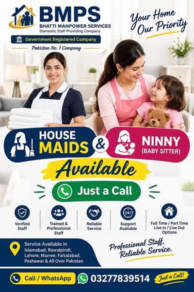 housemaids,babysitter,patientcare,cooks,drivers,helpers, domestic