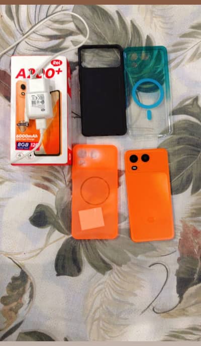 Itel A200 plus 2 months used orange color