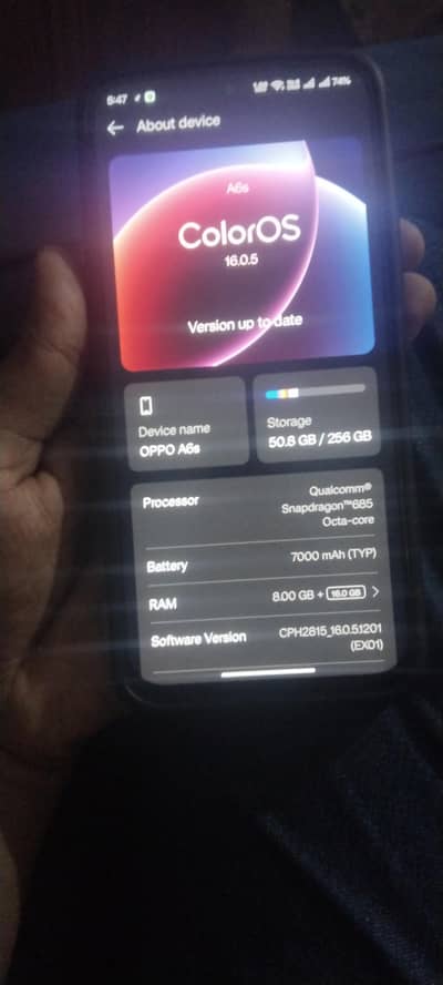 OPPO A6s