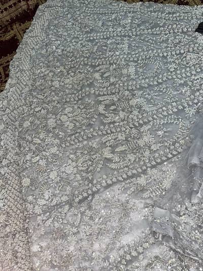 fancy bridal maxy gray colour