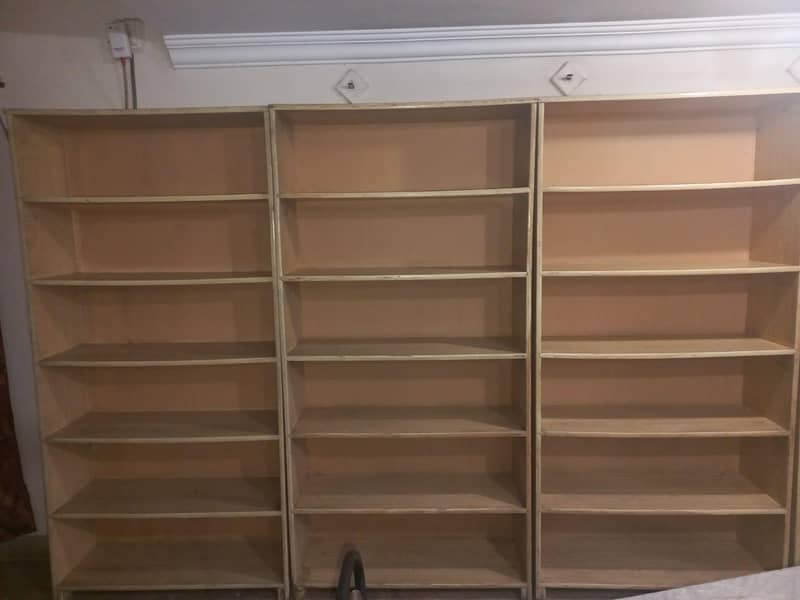 3x book shelves/racks Measurement 6x3ft - Shelves & Racks - 1120347142