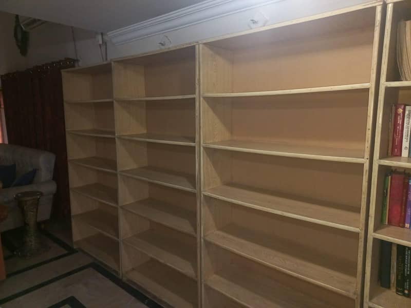 3x book shelves/racks Measurement 6x3ft - Shelves & Racks - 1120347142
