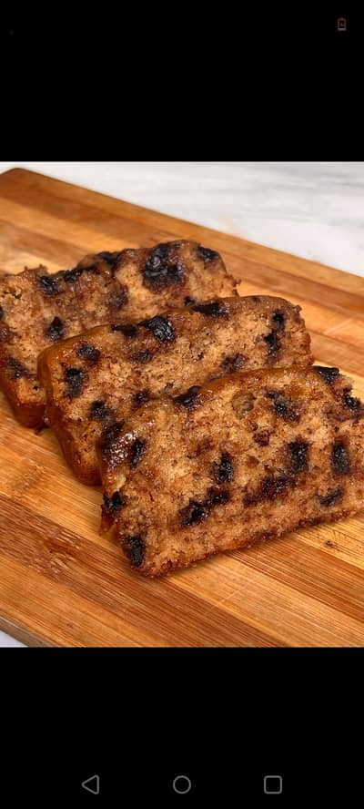 Coffees, freshly baked Banana cake and bread , Cookies, Brownies