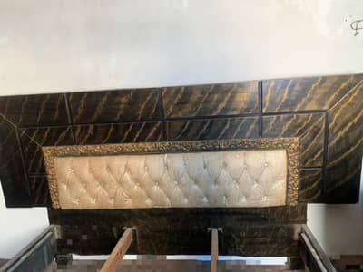 King bed with dressing & side tables