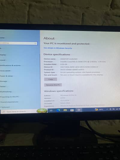 Gaming Pc i5 4th genration
