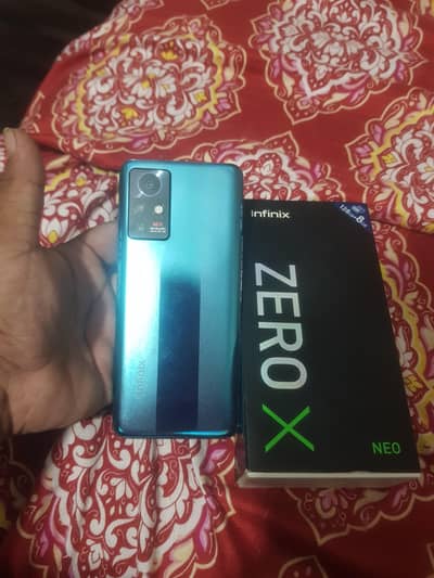 Infinix Zero X Neo 8gb storage 128gb memory exchange posibal